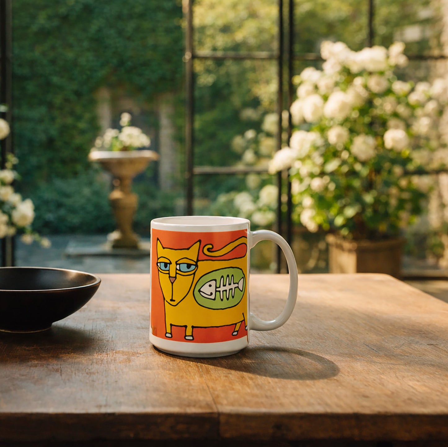 The Cat's Lunch 15 oz mug